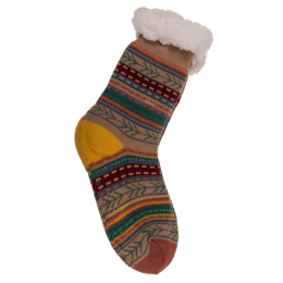 HuissokkenMetAntislipZoolAutumnColors