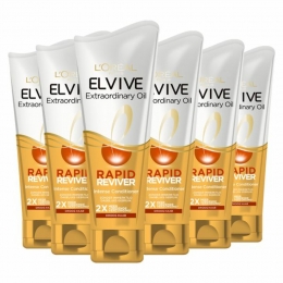 6xLOralElviveExtraordinaryOilRapidReviverConditioner200ml