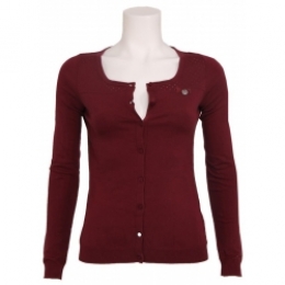 BRIDGETTERECARDI-Guess-TruienVesten-Rood