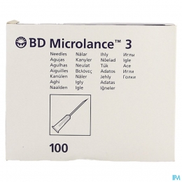 BdMicrolanceNaaldHypoderm27g12Ster100