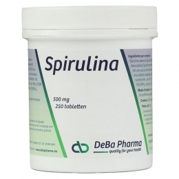 SpirulinaComp250x500mgDeba