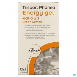 TrisportpharmaRatio21EnergygelGrLem10x50g