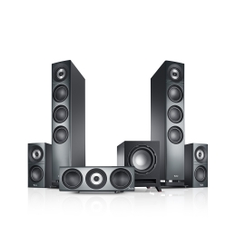 TeufelDefinion3Surround51SetHigh-EndhomecinemaluidsprekersetKrachtigesubwooferAntraciet