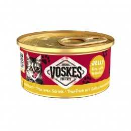 VoskesKattenvoerNatTonijnmetGeelstaart85gr