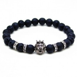 MemphiskralenarmbandmannenLavasteenLionheadGrey