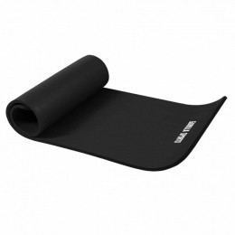 YogamatDeluxe-190x60x15cm-YogaMat-Zwart-GorillaSports