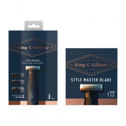 KingCGilletteStyleMasterStoppelbaardtrimmerRefillPakket