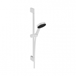 DouchesetHansGrohePulsifySelectS3JetsRelaxationMetGlijstang65cmMatWit