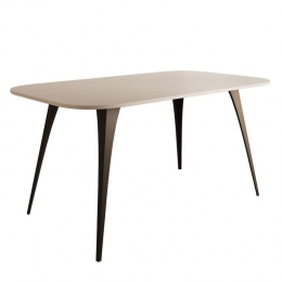 Meubella-EetkamertafelFlix-Wit-160cm-Uitschuifbaar