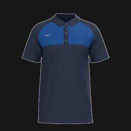 MizunoContrastPoloNavyHerenMaatXL