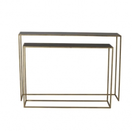 LightlivingSidetableS2100x25x70120x25x80cmBOCAmzwartwas