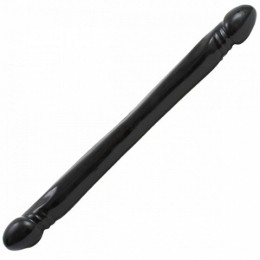 DocJohnsonSmoothDoubleHeaderDubbeleDildo45cm