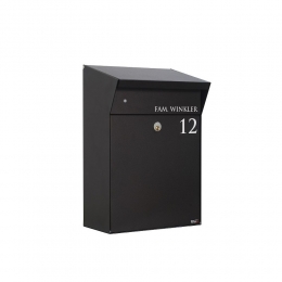DesignbrievenbusmetLED-verlichtingAlluxBjrn-zwart