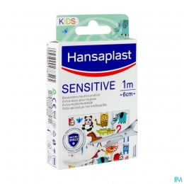 HansaplastPleistersKidsSensitive1mx6cm