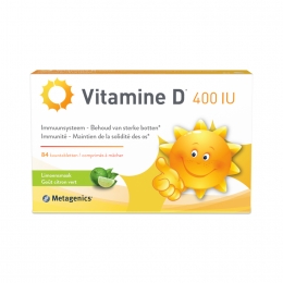 MetagenicsVitamineD400IU84Kauwtabletten