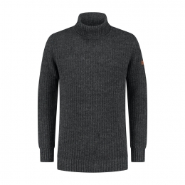 TravelinaposMen-Colhals-Donkerantraciet-MaatM