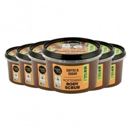 6xOrganicShopBodyScrubBrazilianCoffee250ml