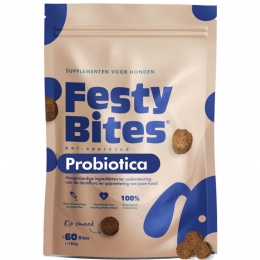 FestyBitesProbioticaHondensnackKip180gr