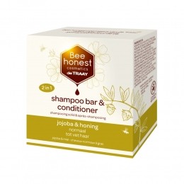 BeeHonestShampoobarConditionerJojobaHoning80gr