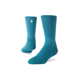 StanceTealLightCrewSocksHeren