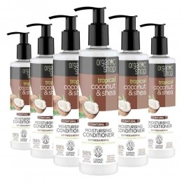 6xOrganicShopCoconutSheaConditioner280ml