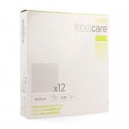 FebelcareMed1SterieleGaaskompres10x100cm12x1