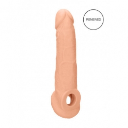 RealRockPenisSleeve22cmBruin