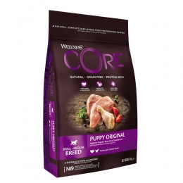 WellnessCoreHondenvoerPuppyKalkoen-Kip10kg