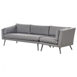 Beliani-LORETELLO-Tuinbank3-zits-Grijs-Polyester