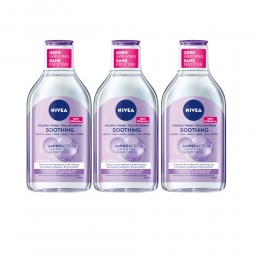 3xNIVEA0ResiduMicellairWaterGevoeligeHuid400ml