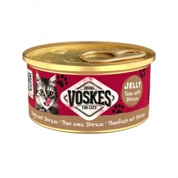 VoskesKattenvoerNatTonijnmetShirasu85gr