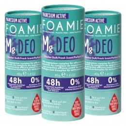 3xFoamieDeodorantStickRainInTheWoods40gr