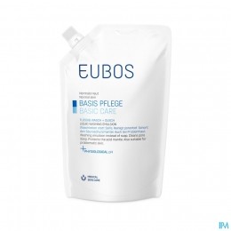 EubosZeepVloeibaarBlauwNparfRefill400ml