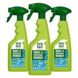3xKBEasyVocht-WeerplekkenReinigerSpray500ml