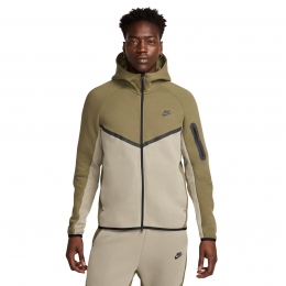 NikeTechFleeceSportswearVestOlijfgroenGrijsZwart