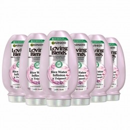 6xGarnierLovingBlendsRiceWaterConditioner250ml