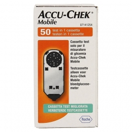 AccuChekMobileTestcassetteBloedglucose50Beurten