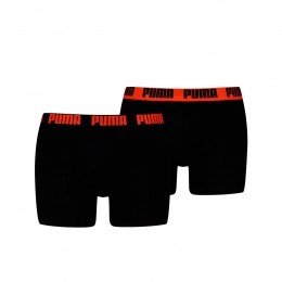 PumaBoxershortsBasic2-packBlackOrange-S