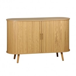 sweeek-Scandinavischdressoirmet2schuifdeuren120cm