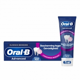 Oral-BTandpastaProfessionalBeschermingGevoeligeTandenFrisseMunt75ml