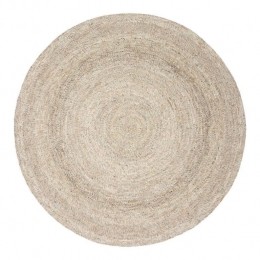Interieur05RondwollenvloerkleedGapoGrijsBruinGemeleerd