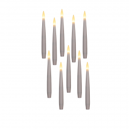 Kaarszwevendledmettimerinclusieftoverstokdraadenhaken10stuksh15cmwitAnnasCollection-Annascollection