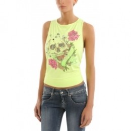 AzzaJ284S321342-MetJeans-T-shirts-Groen