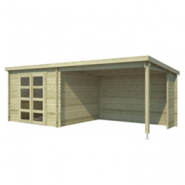 BlokhutmetoverkappingManuel600x275OlijfgroenGeimpregneerdOutdoorLife-Outdoorlife