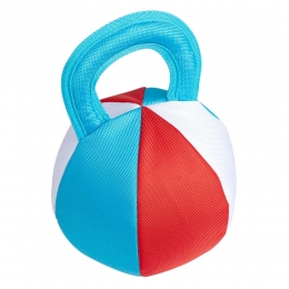 HondenwaterspeelgoedBalFloatingwit-rood-blauw