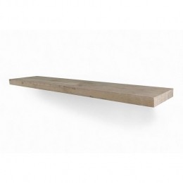 WoodbrothersZwevendewandplankgebruiktsteigerhout80x20cm