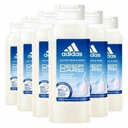 6xAdidasShowerGelActiveSkinMindDeepCareW250ml