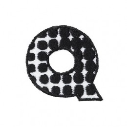 Iron-onletterQzwartwit