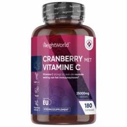 Cranberryvitaminec-25000mg180capsules-veenbes-voor3-6maanden