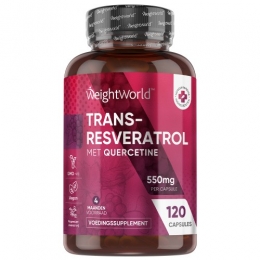 Resveratrol-550mg120Capsules-metquercetine-4maandenvoorraad